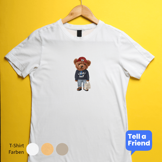 Basic Style Bear T-Shirt - Stanley/Stella Creator 2.0 - T-Shirt - Tell a Friend - 