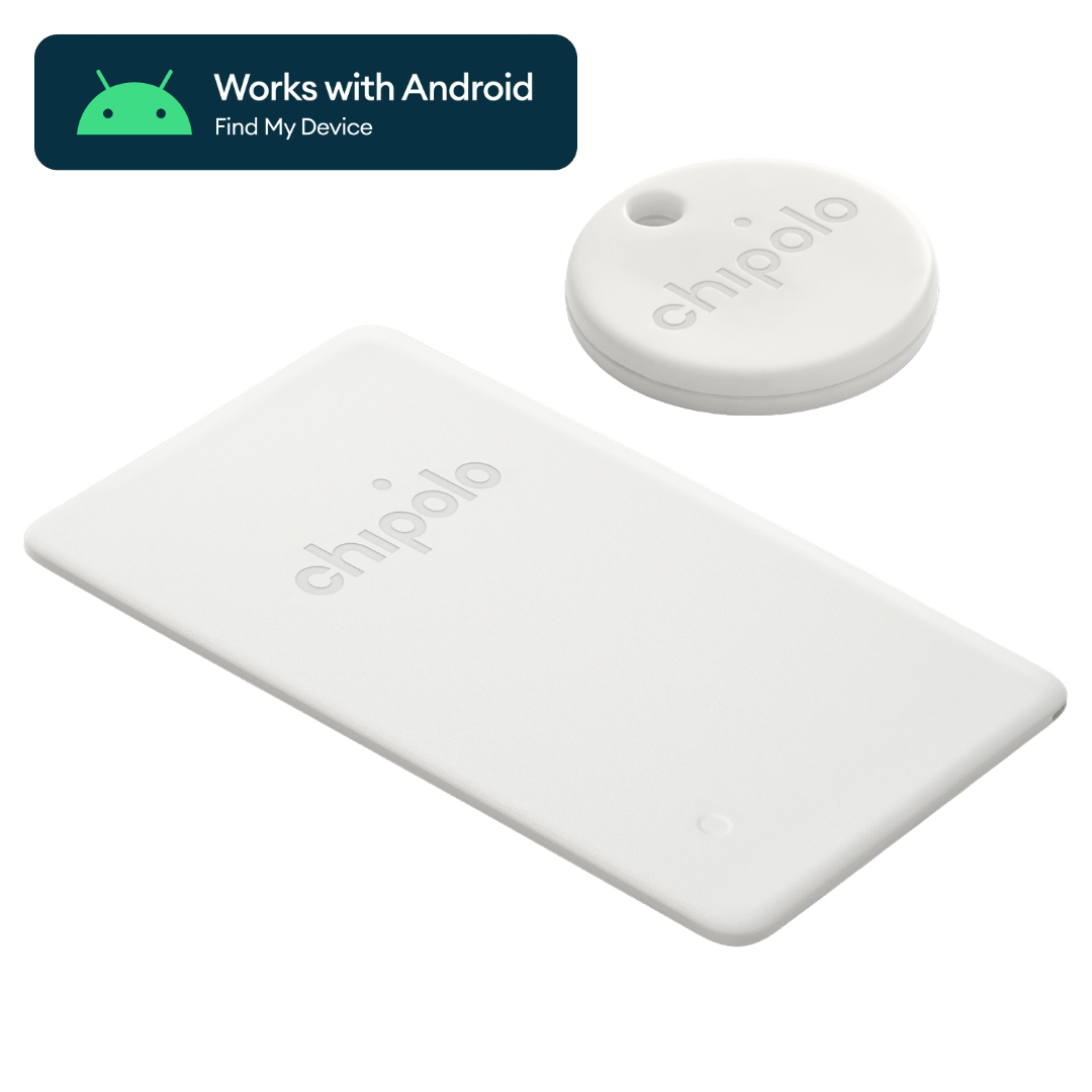 Chipolo Point Bundle (Google Find My Device) - GPS Tracker - Tell a Friend - 0850047123015