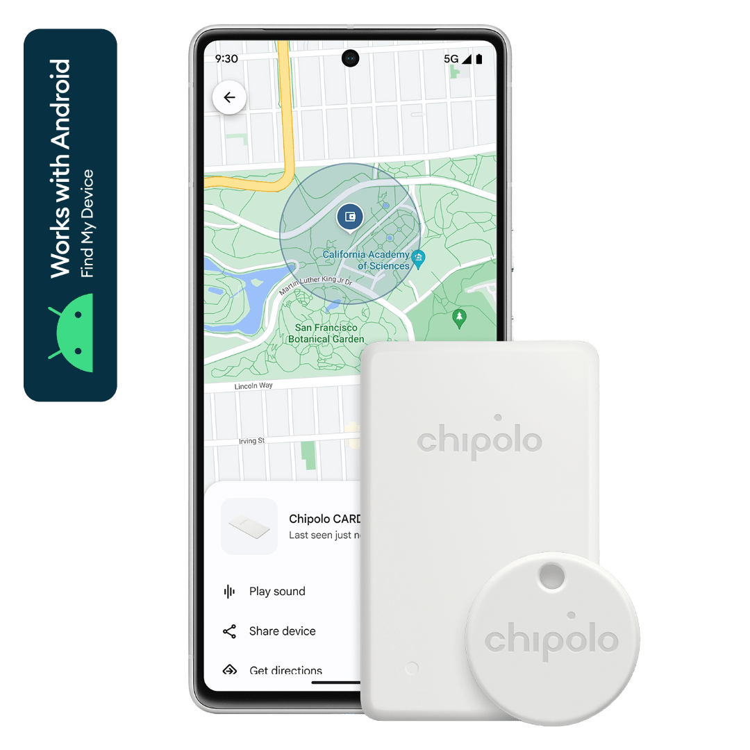 Chipolo Point Bundle (Google Find My Device) - GPS Tracker - Tell a Friend - 0850047123015