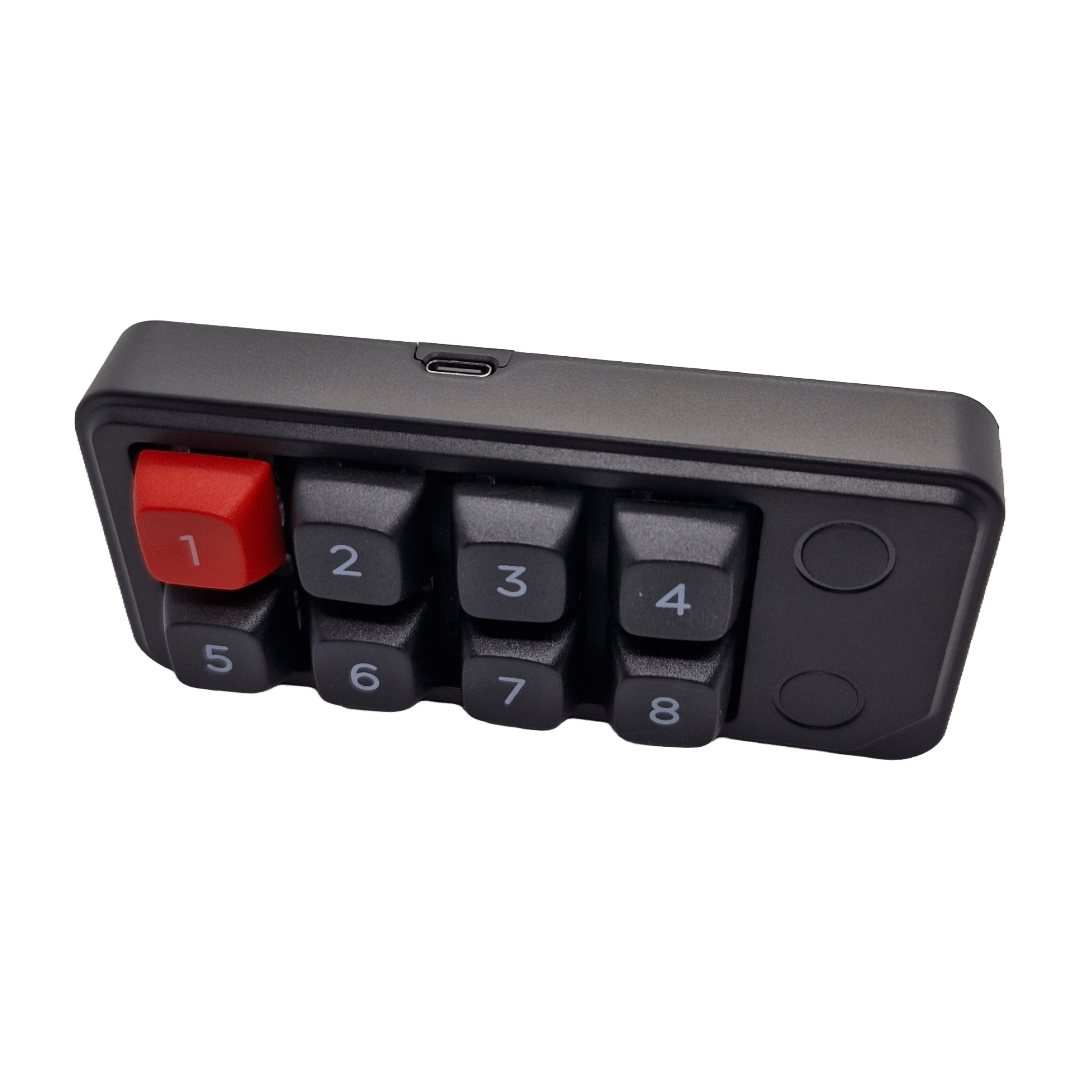 Programmierbare Mini - Tastatur mit 8 Tasten, RGB - Beleuchtung und USB - C - Anschluss - Gaming Controller - Tell a Friend - 6972543650278