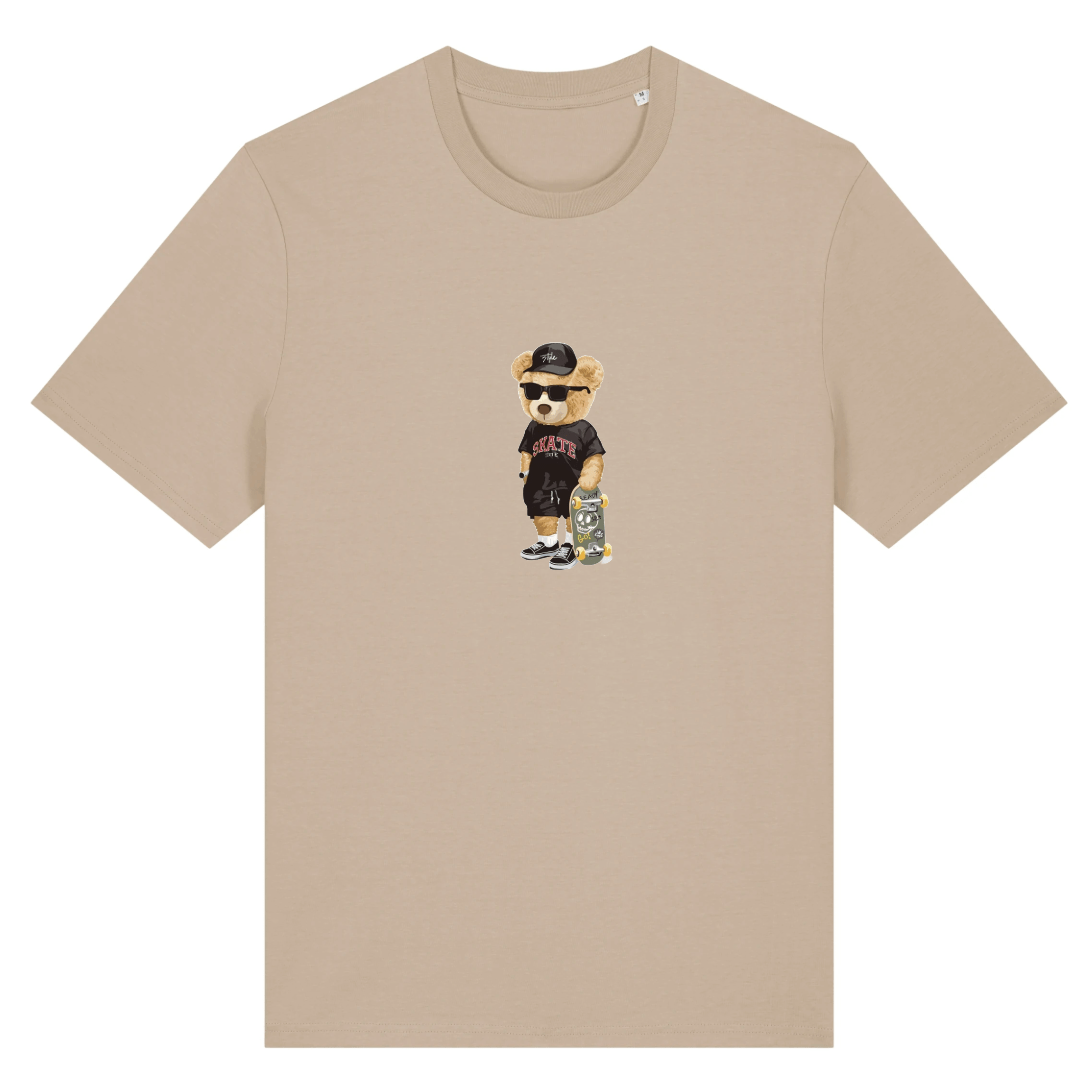 Skate King Bear T-Shirt - Stanley/Stella Creator 2.0 - T-Shirt - Tell a Friend - 