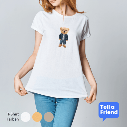 Todays Look Bear T-Shirt - Stanley/Stella Creator 2.0 - T-Shirt - Tell a Friend - 