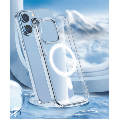 Apple iPhone 15 transparente stossfeste magnetische Schutzhülle Magsafe - iPhone 15 Hülle - Tell a Friend - iPhone 15